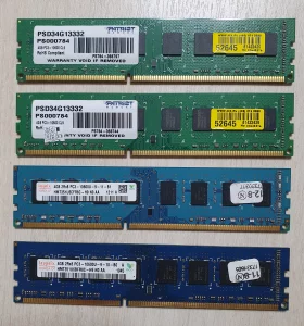 Оперативная память DDR3 по 4гб