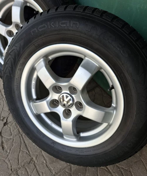 Volkswagen R15+Nokian 205/65, 99T, зимние