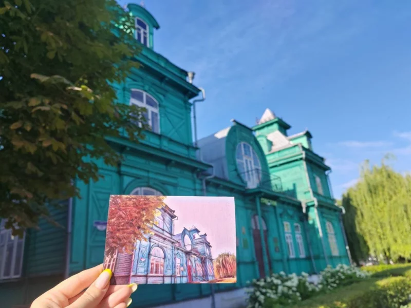 Студентка БГТК  "оживила"  открытки с помощью AR/VR и победила в конкурсе "Вижу. Могу. Делаю"