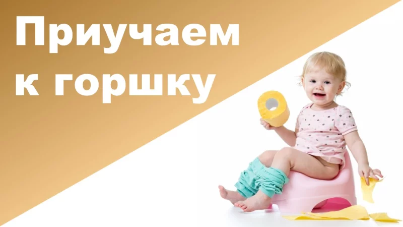 КАК ПРИУЧИТЬ РЕБЕНКА К ГОРШКУ