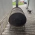 Буржуйка из советской бочки