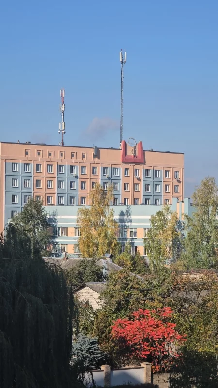 Бобруйская поликлиника номер один из необычного ракурса