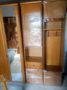 Прихожая Модульная (ДУБ массив) с Зеркалом