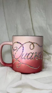 Кружечки подарочные инкрустированыые стразами