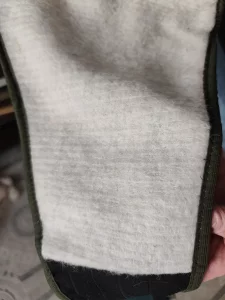 Согревающий пояс- корсет, собачья шерсть