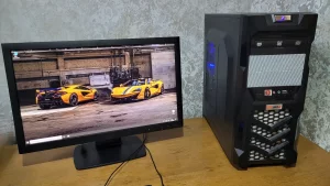 Системный блок и монитор