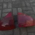 Заднии фары на Рено клио 2