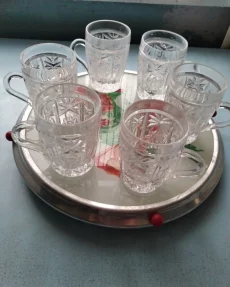 Кружки хрустальные
