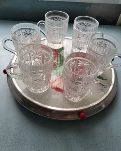 Кружки хрустальные