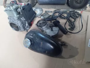 Комплект четырехтактного двигателя на мотовелосипед