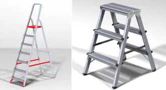 Стремянки для профессионалов: чем они отличаются от бытовых