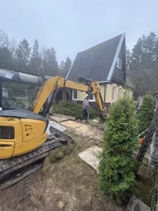 Услуги мини экскаватора