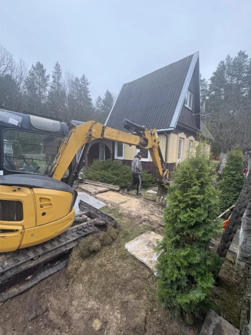 Услуги мини экскаватора