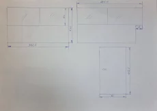 ПВХ перегородки с дверью