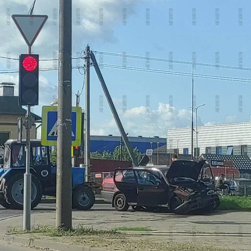Ещё одна авария на этом перекрёстке