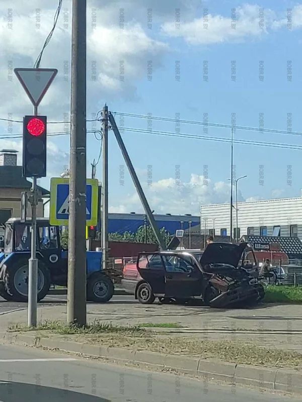 Ещё одна авария на этом перекрёстке