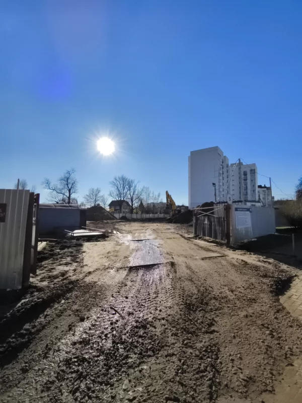 строительство дома возле Санатория им. Ленина