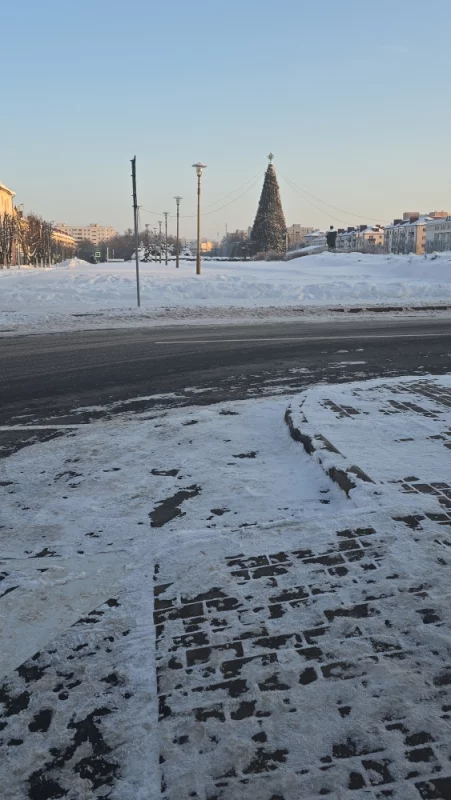 Давненько не было такой снежной зимы в Бобруйске