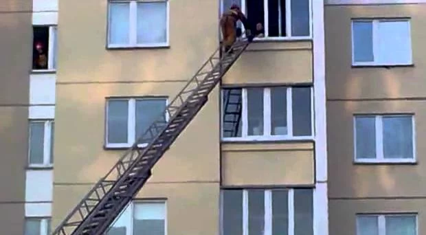 Не пустил тушить пожар. Видео