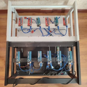 Корпуса майнинг ригов с райзерами