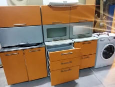 Кухню MDF 2.0 Оранж Металлик (с Мойкой Краном и др)