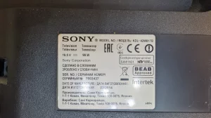 Sony KDL-42W817B (не рабочий)