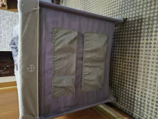 Кроватку-манеж двухярусную продам