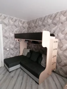 Двухъярусная кровать угловая Элиза Голд