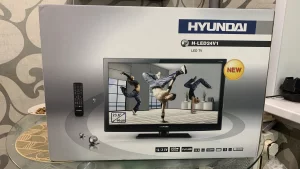 Телевизор Hundai 24 дюйма. 300 byn