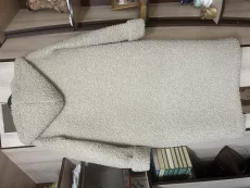 Шуба эко овчина, фасон кокон 46-48 размер