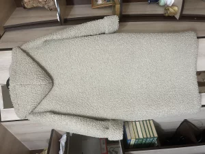 Шуба эко овчина, фасон кокон 46-48 размер