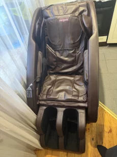 Массажное кресло VictoryFit VF-M98 (коричневый/серый)