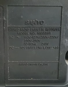 Магнитофон Sanyo M803SR