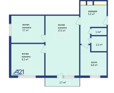 3-к кв. по ул. Минской, д. 63