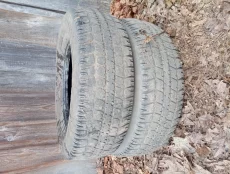 Пара уставших покрышек Бел 77 размер 225/70/R15С