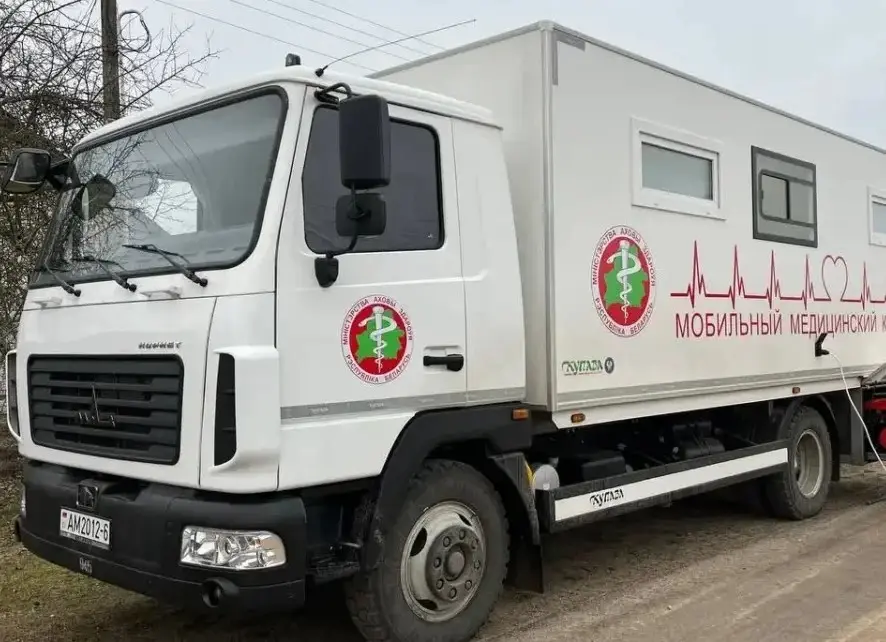 График работы передвижного медицинского комплекса на апрель