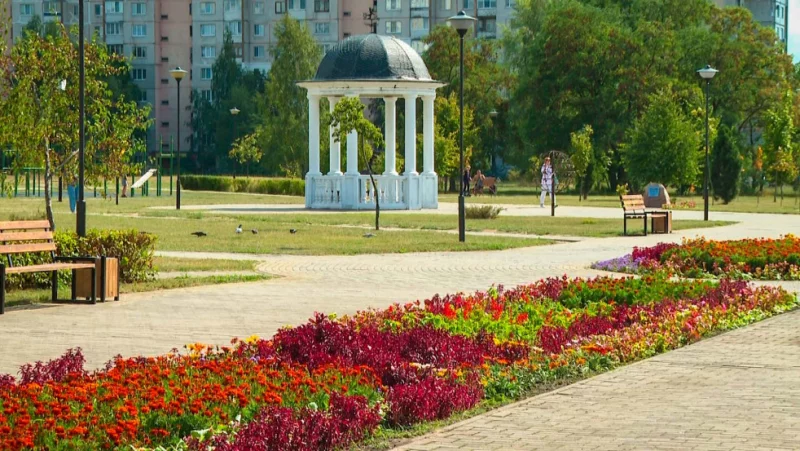 Реализация гражданских инициатив: в Бобруйске обновляют Молодёжный парк ко Дню народного единства