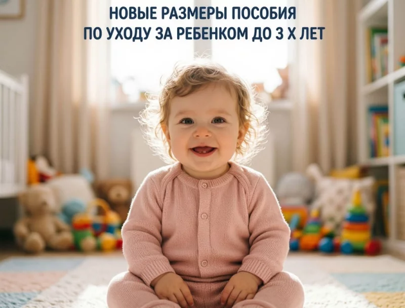 С 1 августа для бобруйских семей вырастет размер пособий по уходу за ребёнком до 3 лет