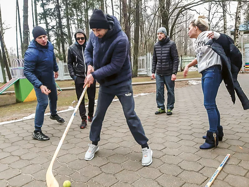 Время «Холодных игр» среди молодых работников ОАО «Белшина»