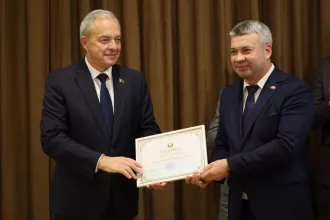 Игорь Сергеенко в гостях у «Красного пищевика»
