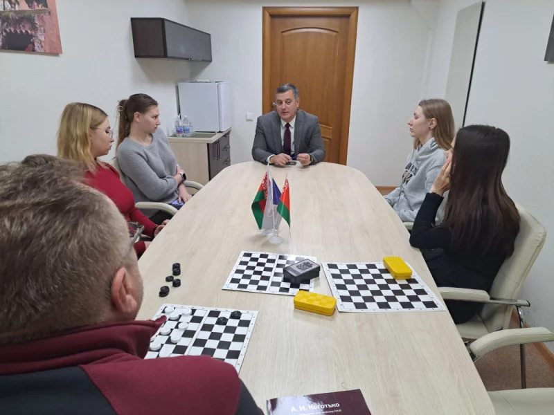 Встреча главы администрации Первомайского района г.Бобруйска с молодыми специалистами