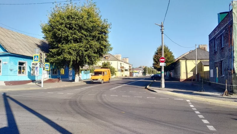На улицах в старом центре Бобруйска меняется организация движения