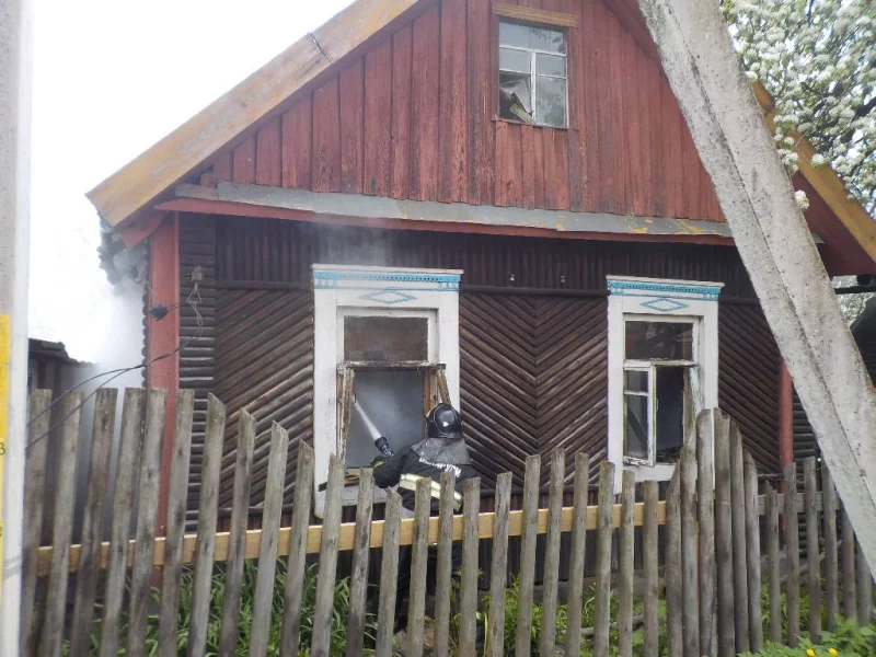 В Бобруйске на пожаре погиб мужчина