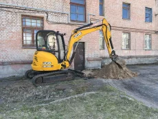 Аренда мини экскаватора, телескопического погрузчика, автокран.