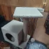 Домик с когтеточкой для кота или кошки. 50 р