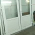 Комплект входной двери ПВХ (2 створки, стеклопакет)
