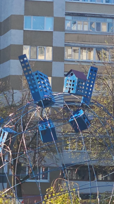 Домики покрасили, но раньше было лучше