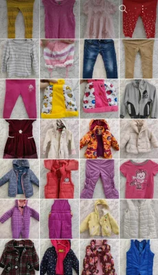 Вещи для девочки от 1 года до 5 лет. Более 200 вещ