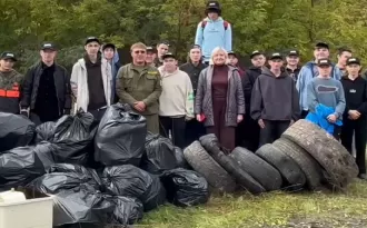 В Бобруйске «Поколение ЭКО» собрало около 600 кг мусора в рамках акции «Мы заботимся!»