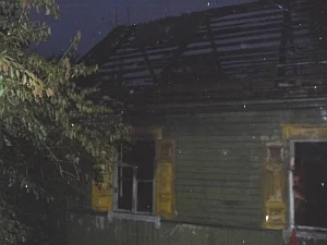 Пожар на улице Клубная